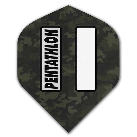 Pentathlon Camo Dart Flights