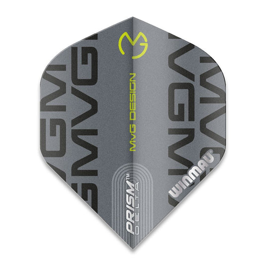 Winmau Prism Delta MvG 2021 Grey Print Dart Flights