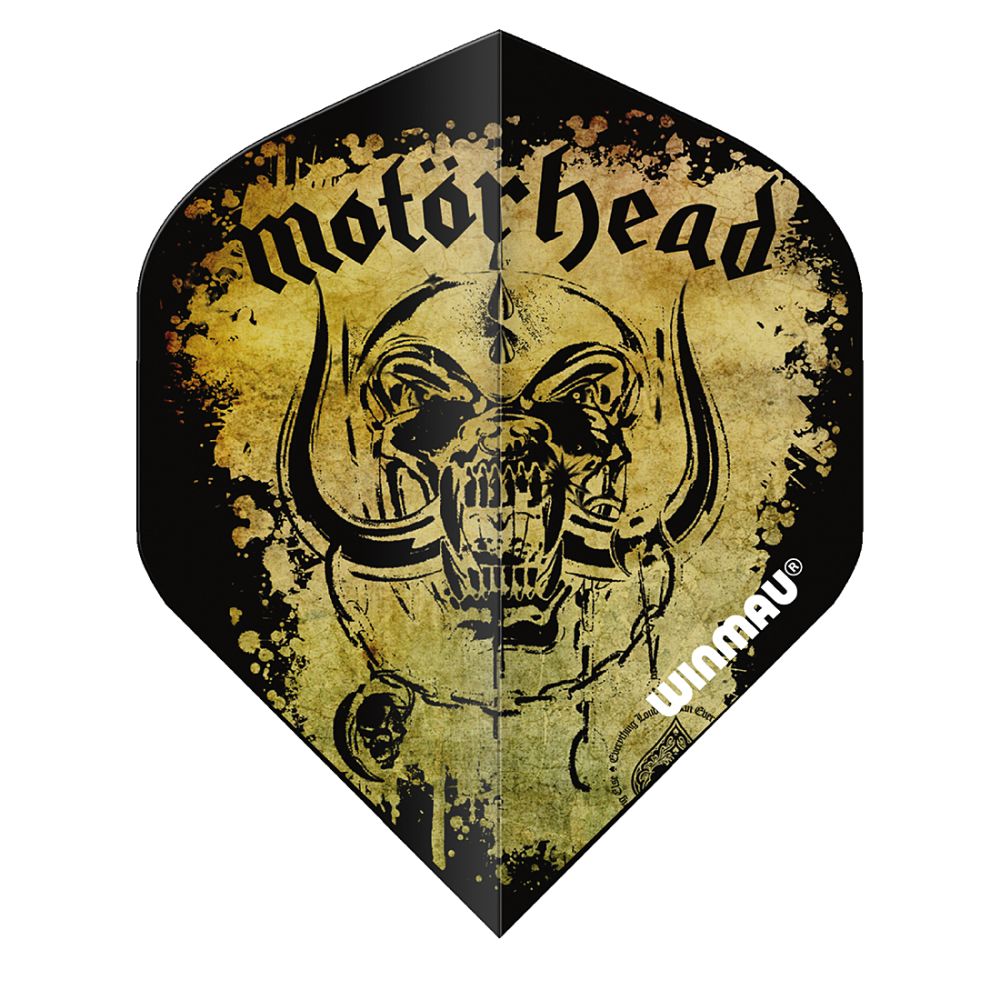 Winmau Rock Legends Motorhead Acid Splat Standard Flights