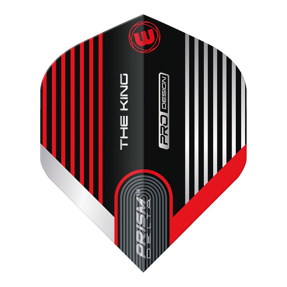 Winmau Prism Delta The King Stripe Dart Flights