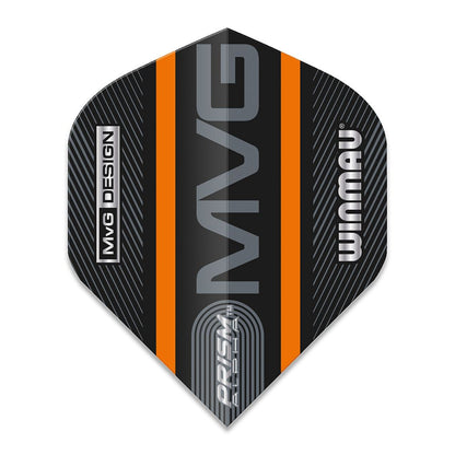 Winmau Prism Alpha MvG Logo Stripe Dart Flights