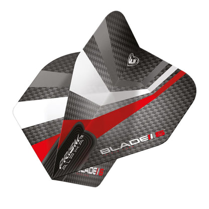 Winmau Prism Alpha Blade 6 Reflect Black Dart Flights