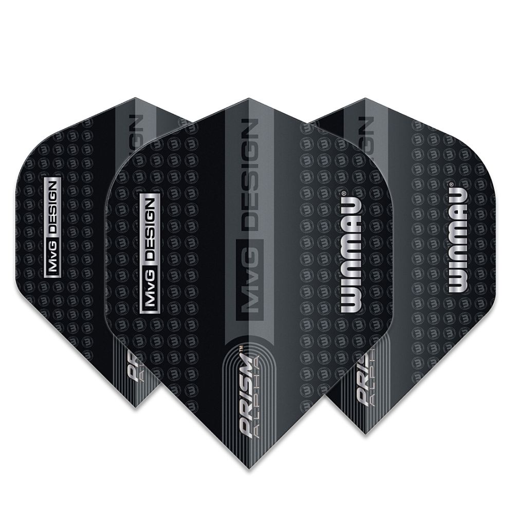 Winmau Prism Alpha MvG Logo Dart Flights