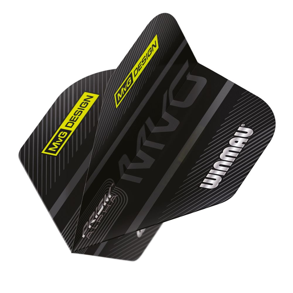 Winmau Prism Alpha MvG Logo Dart Flights