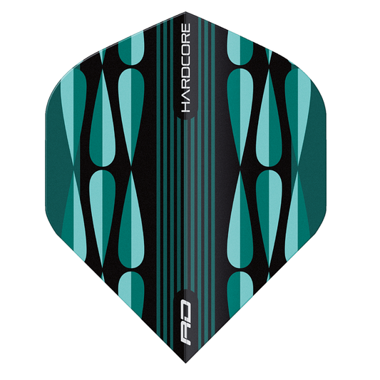 Hardcore Radical Teardrop Standard Dart Flights