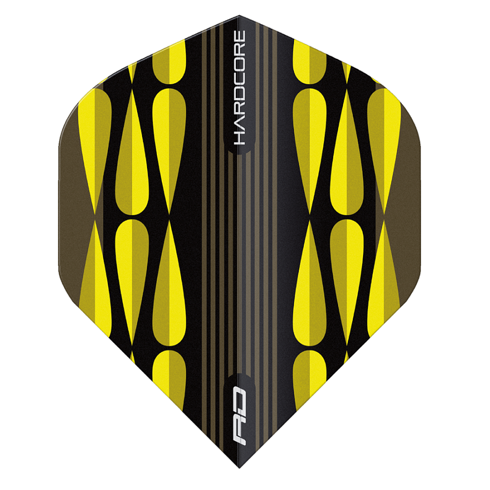 Hardcore Radical Teardrop Standard Dart Flights