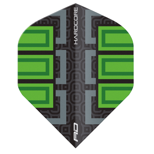 Hardcore Radical Black Blocks Standard Dart Flights