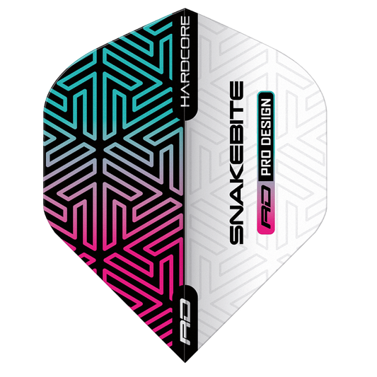 Hardcore Premium Snakebite Rainbow Standard Dart Flights