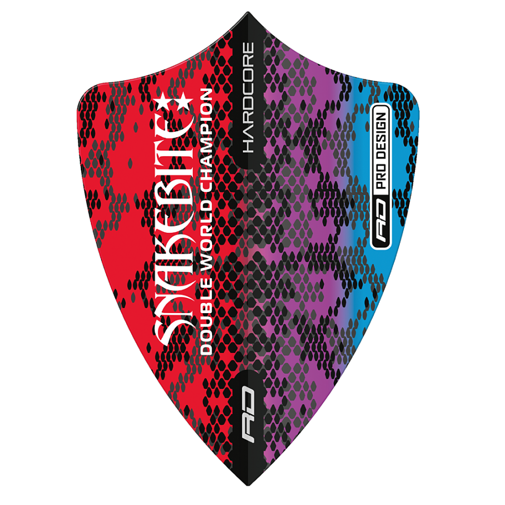 Hardcore Snakebite Multi Freestyle Dart Flights