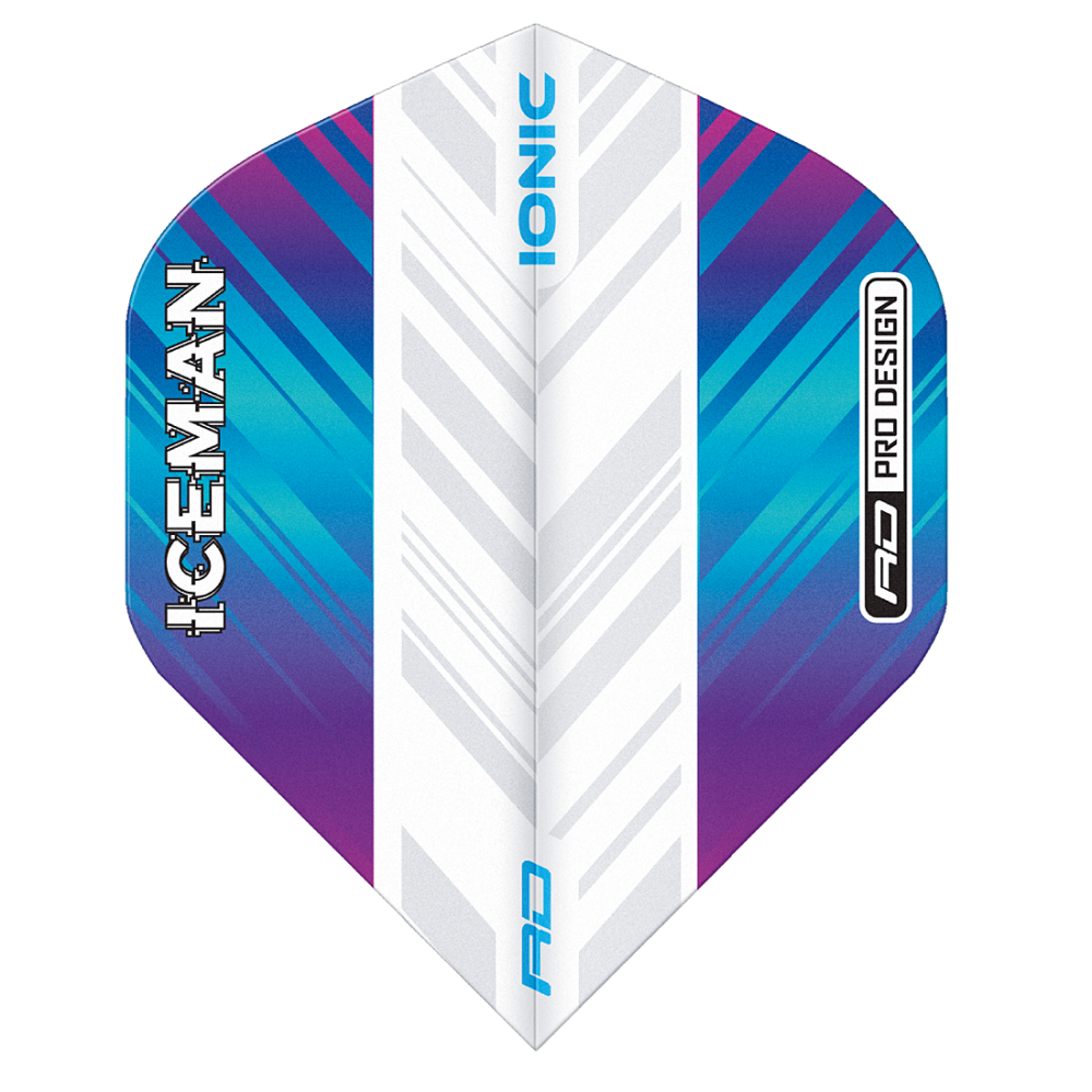 Hardcore Ionic Gerwyn Price Rainbow Standard Dart Flights