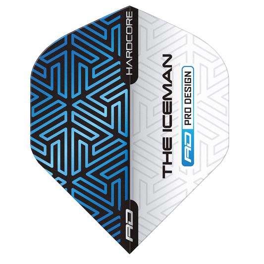 Hardcore Premium Gerwyn Price White Standard Dart Flights