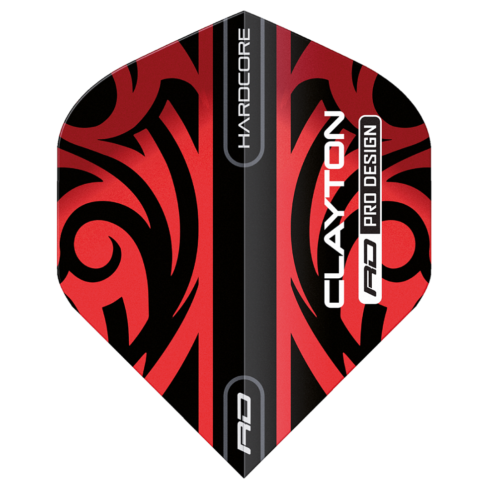 Hardcore Jonny Clayton Tribal Standard Dart Flights