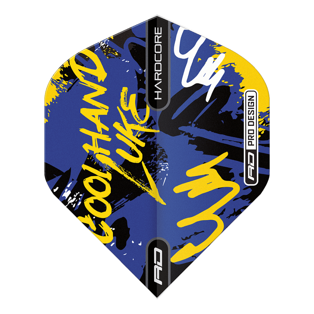 Luke Humphries Graffiti Hardcore Standard Dart Flights