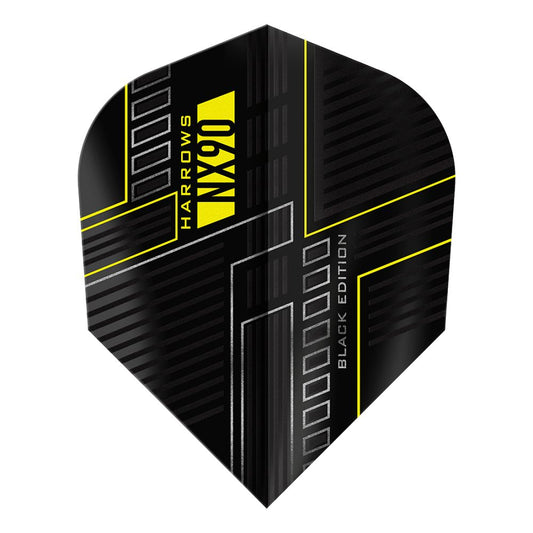 Harrows NX90 Black Edition Dart Flights