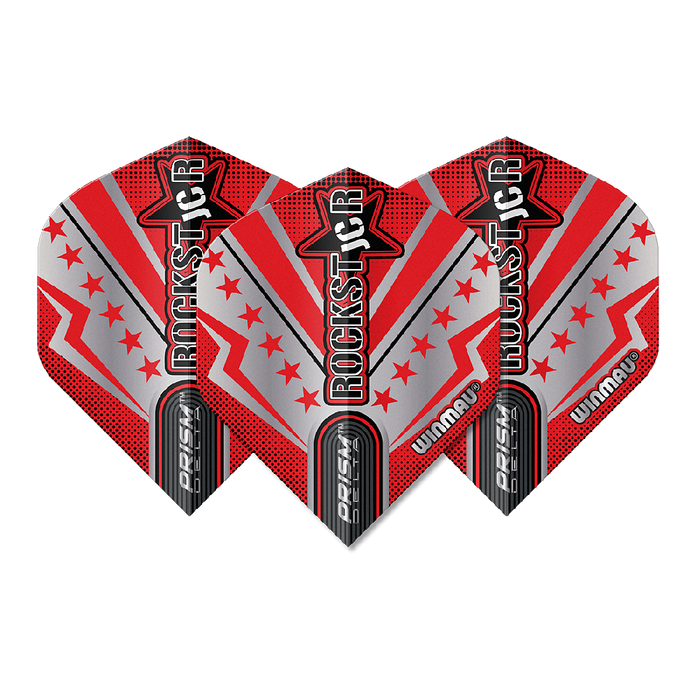 Winmau Prism Delta Joe Cullen Rockstar Dart Flights Darts