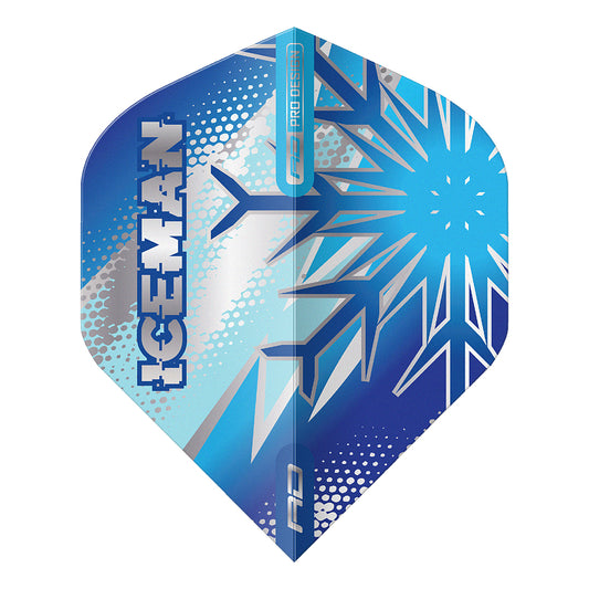 Red Dragon Gerwyn Price Blue Flake Hardcore Premium No2 Standard Dart Flights