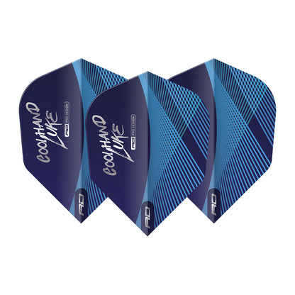 Red Dragon Hardcore Coolhand Luke Blue & Silver Dart Flights