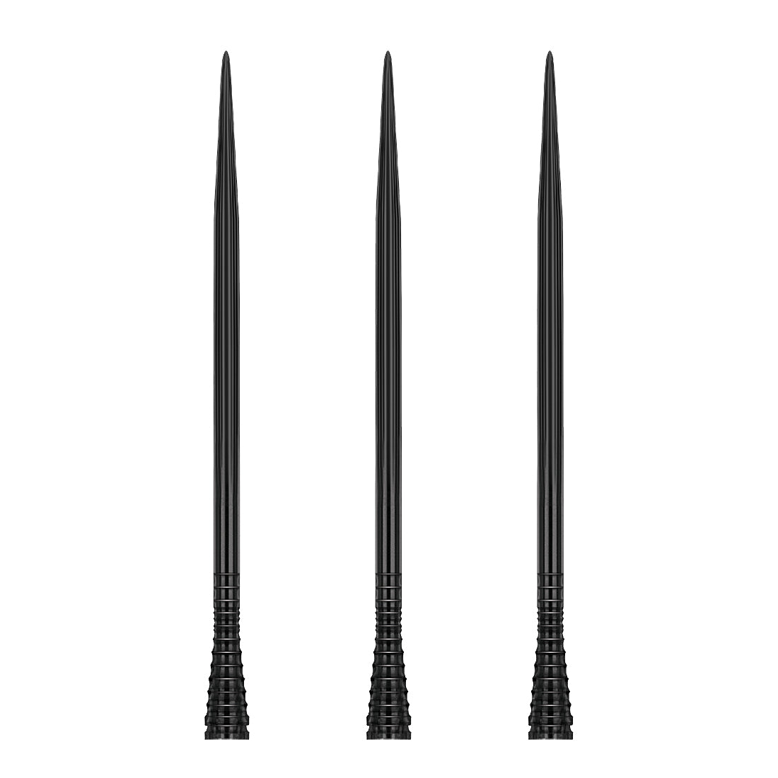 Red Dragon Specialist Dart Points - Raptor Gripped Dart Points - Black 50mm