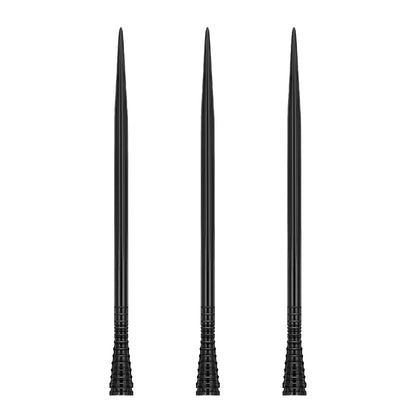 Red Dragon Specialist Dart Points - Raptor Gripped Dart Points - Black 50mm