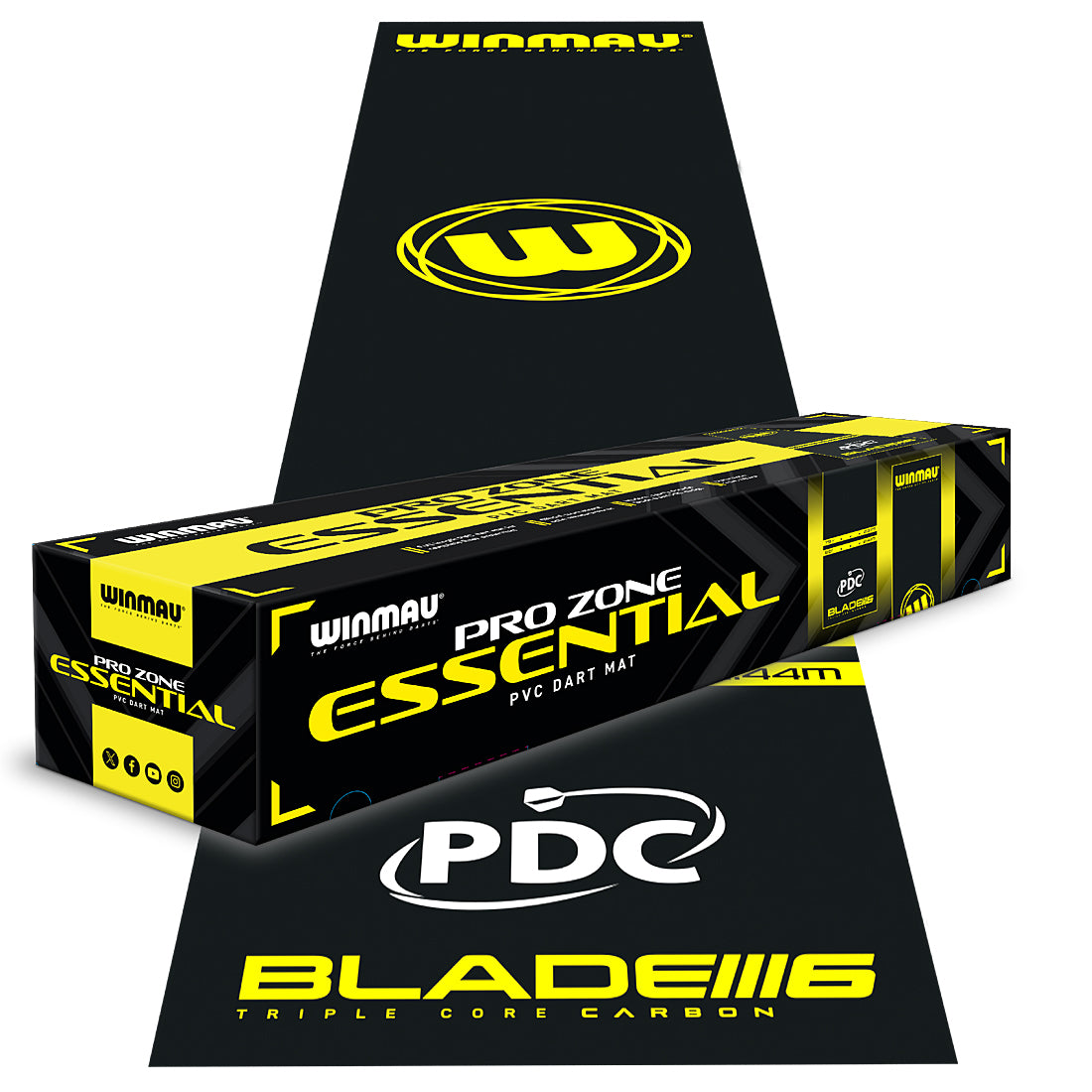 Winmau Pro Zone Essential PVC Dart Mat