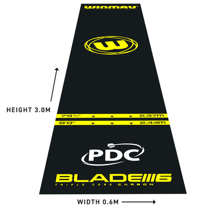 Winmau Pro Zone Essential PVC Dart Mat