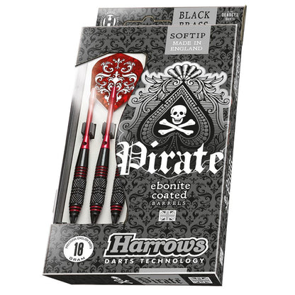 Harrows Pirate Brass Soft Tip Darts