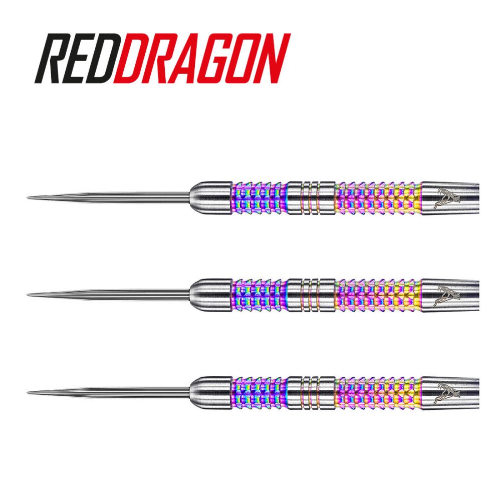 Red Dragon Peter Wright Snakebite Rainbow Mamba Steel Tip Darts