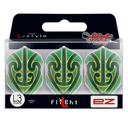 Shot Darts L-Style L3 EZ Shape Toa KotaKota Dart Flights