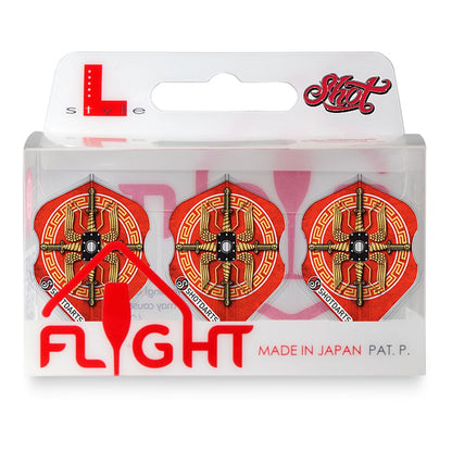 Shot L-Style EZ L1 Roman Empire Centurion Dart Flight Set