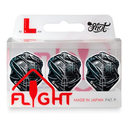 Shot L-Style EZ L1 AI Cyberpunk Dart Flight Set