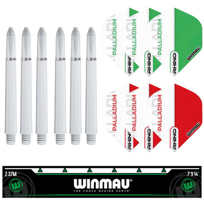 Winmau Professional Diamond Plus Dartboard And Surround Set