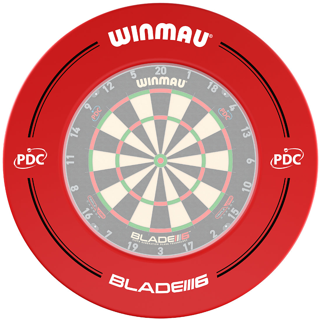 Winmau PDC Red Surround