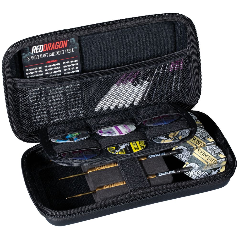 Red Dragon Peter Wright Snakebite Double World Champion Super Tour Darts Case