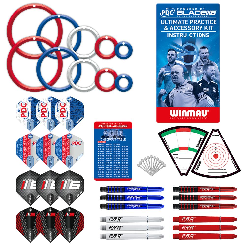 Winmau Pdc Ultimate Practice And Accessory Kit